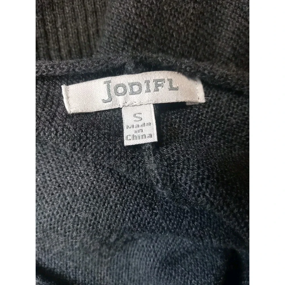 VTG Jodifl Oversized Tunic Sweater Dress Women's Small Pocket Dress Fits Large - Picture 4 of 9